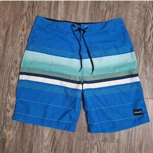 Hurley mens shorts size 30 blue